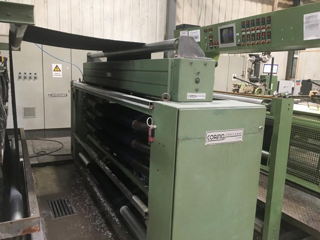 Bruckner Stenter for Knitwear, 2400mm, 6 Chambers, Gas, 1998