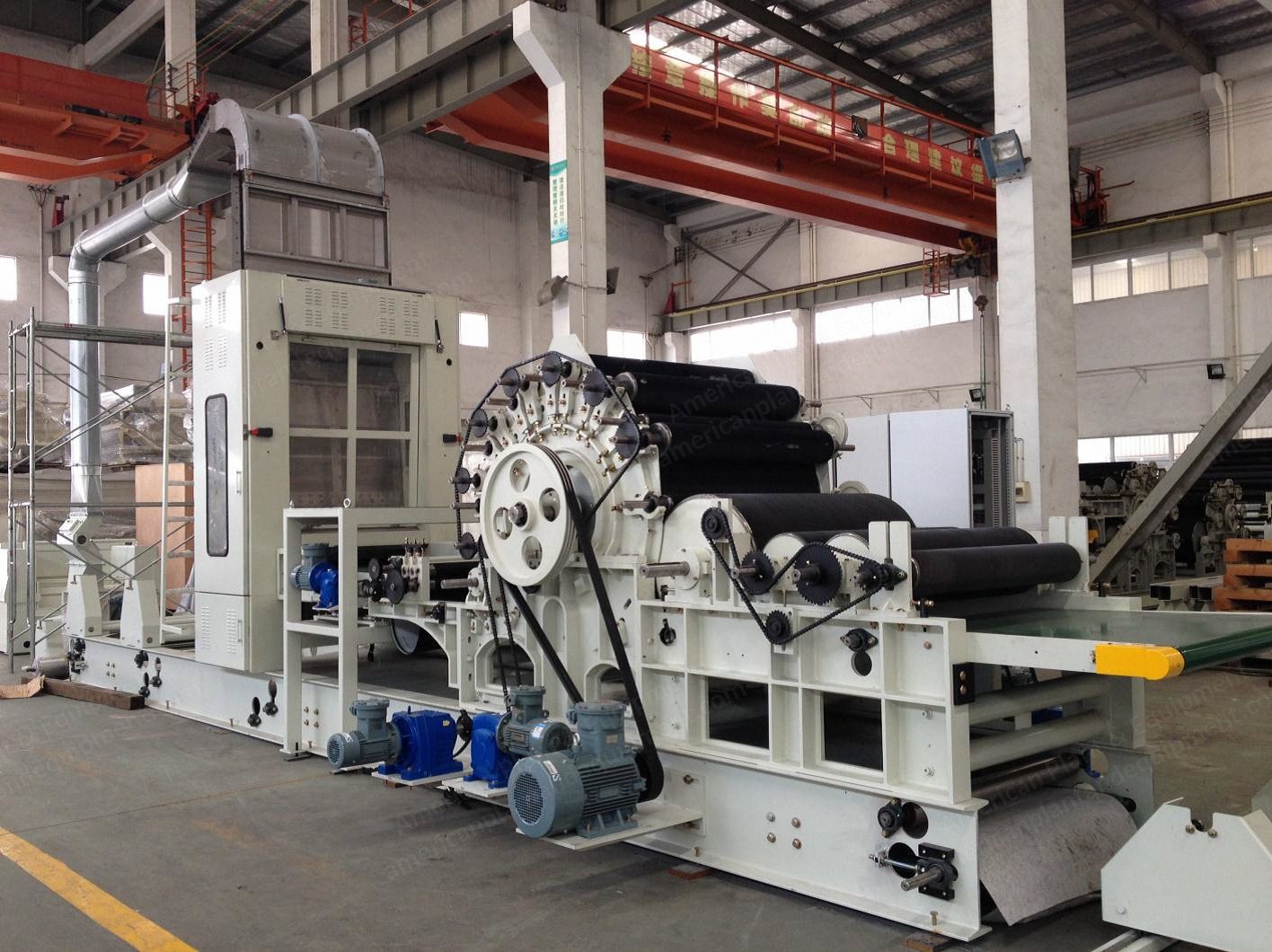 NovaStar, NN345, Carbon Fiber Needle Punched Felt Production Line, 2500mm Trim Width, 100 to 1000gsm