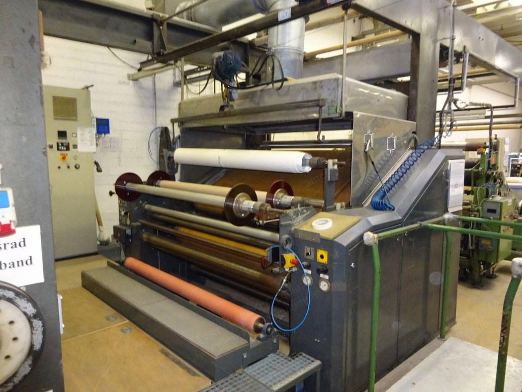 Stork Electric Transfer Printing Calender Line, 2017, Working Width 600 to 1900mm, Drum Diameter 700mm