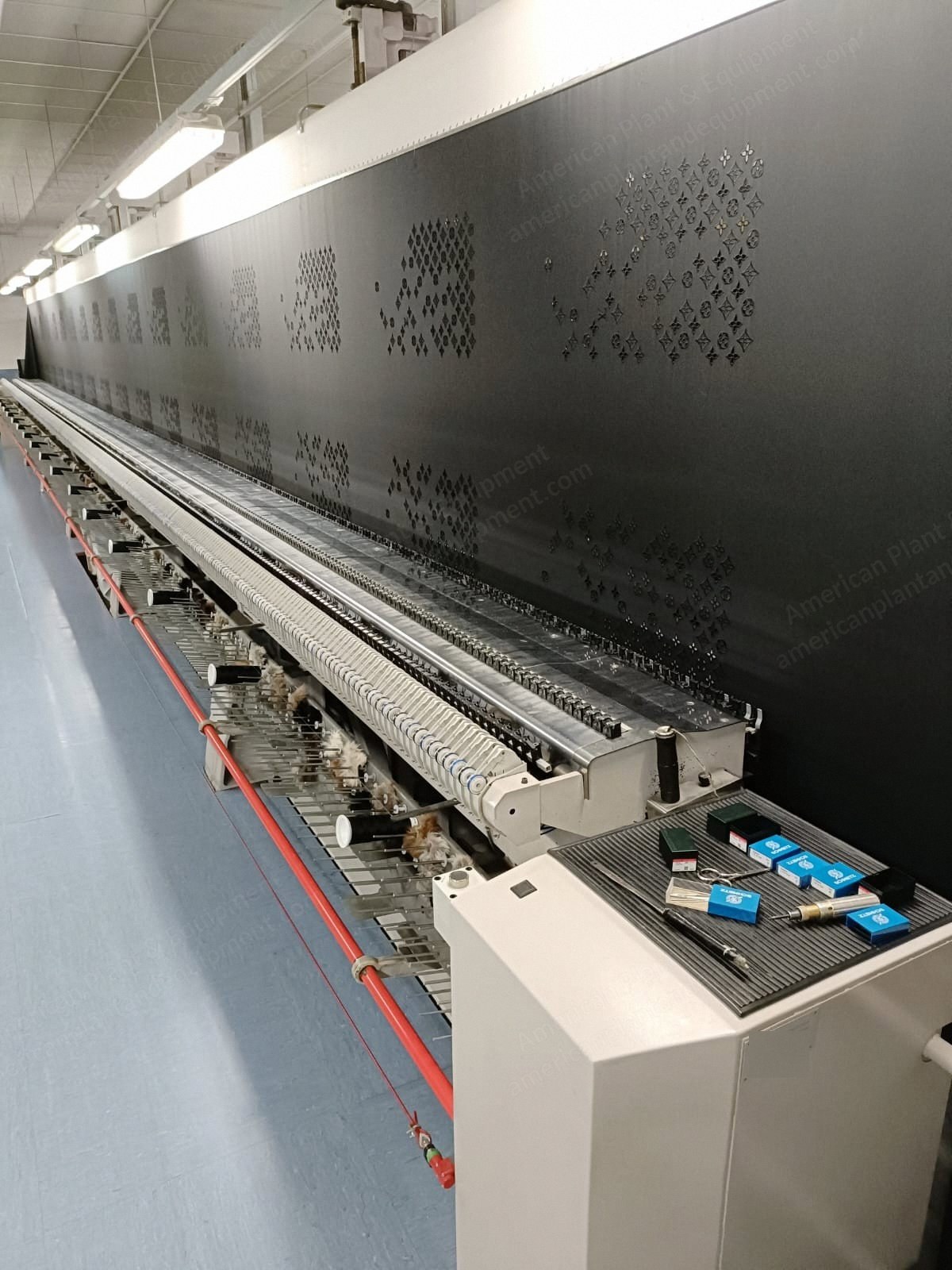 Saurer, Epoca II, 1999 to 2002, 15.5 Yards Working Length, 1250mm Embroidery Height, with Seit Laser Cutting Device