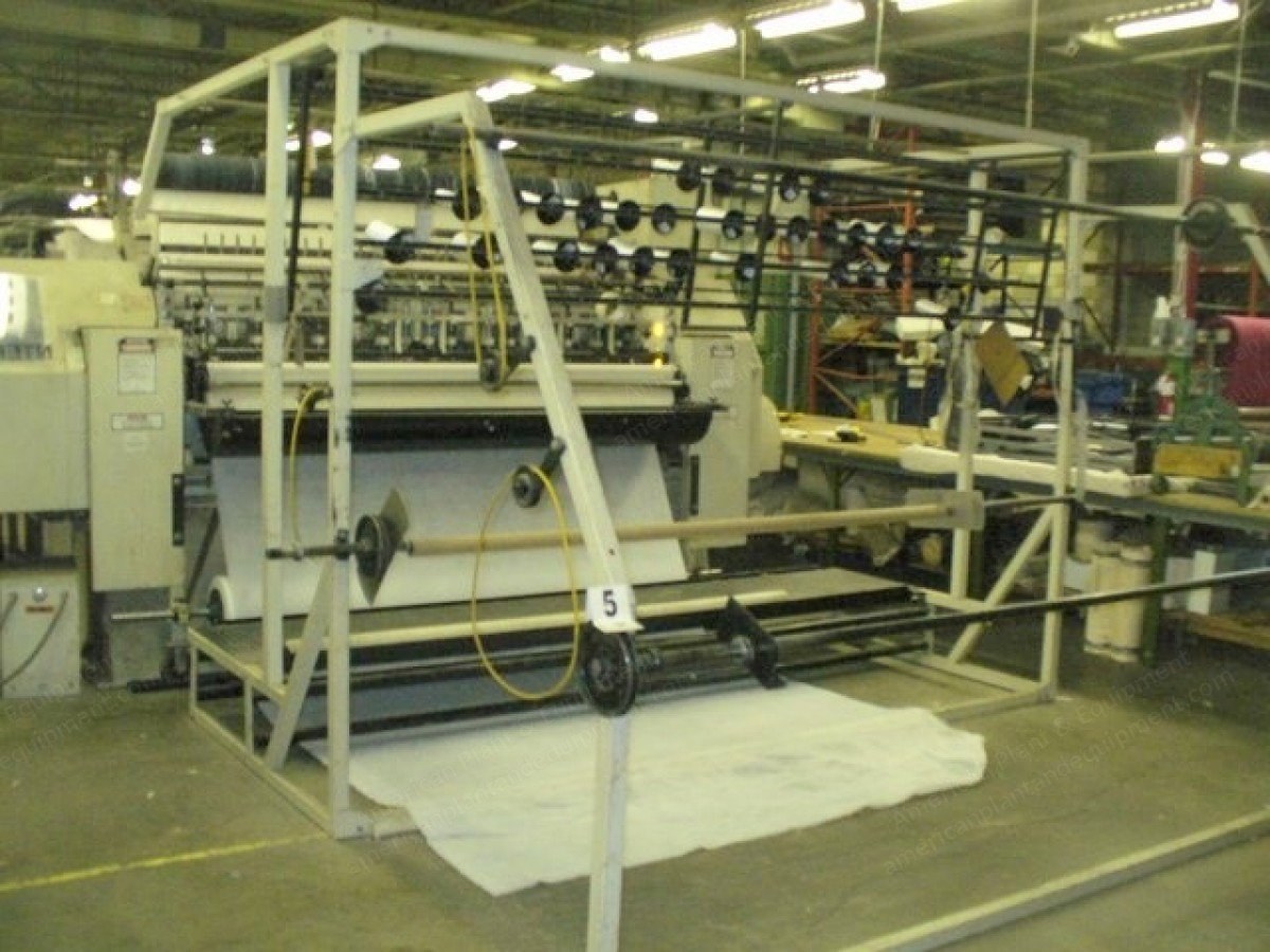 Gribetz, DG2000, 86" Width, 3-Bar Cam, Multi-Needle Quilting Machine