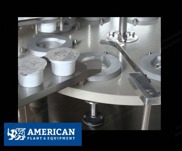 NovaStar, FC127, Rotary Cup Filling and Sealing Machine, 800 to 1000 Cups per Hour, 50 to 300ml, 1250x1250x1750mm