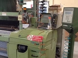 Somet, Excel, 1995, 1650mm, Bonas Jacquard 1152 Hooks, Hitex Labeling System