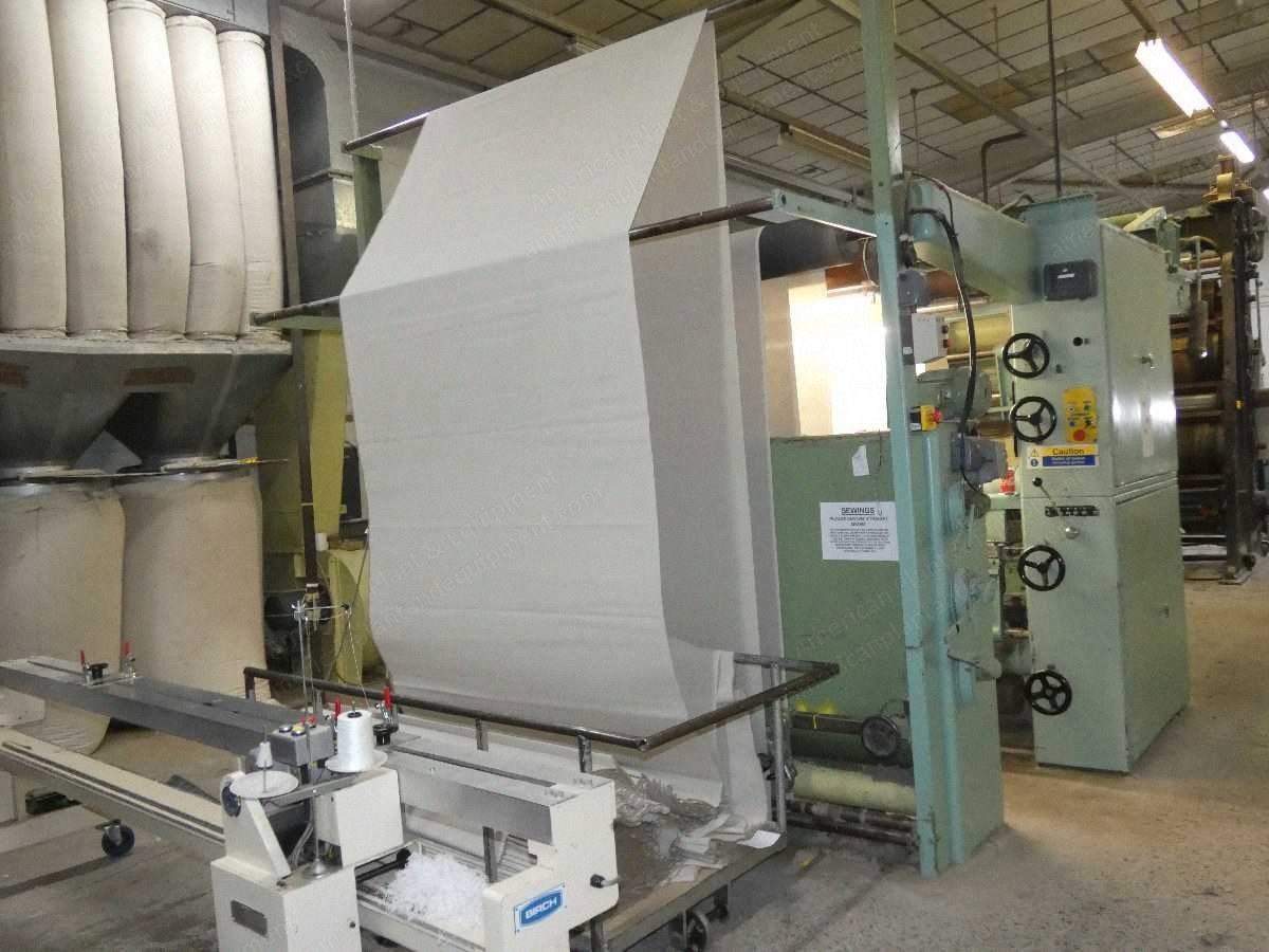 Vollenweider, Brushing and Shearing Machine, 1995, 2200mm Working Width, Double Sided