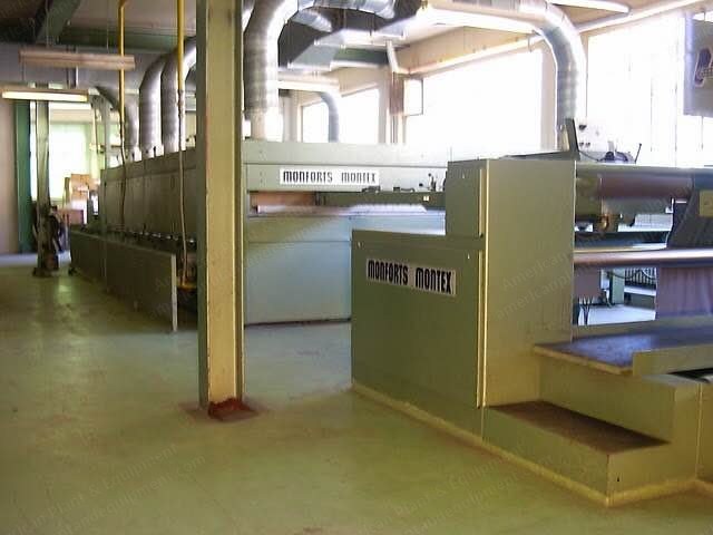 Monforts, Montex, 1987, 2600mm Width, 4 Chambers, Gas Heated