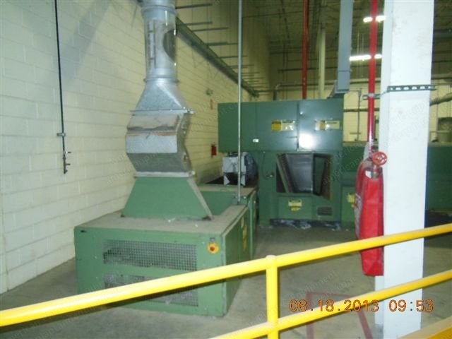 Hollingsworth, Non-Woven Line, 140" (3556mm) Working Width, with Carding and Crosslapper