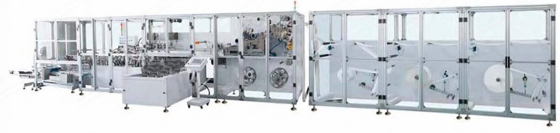 NovaStar, FM318, High Speed 3D Mask Without Nose Bridge Machine, 1000 pcs/min, 60kW
