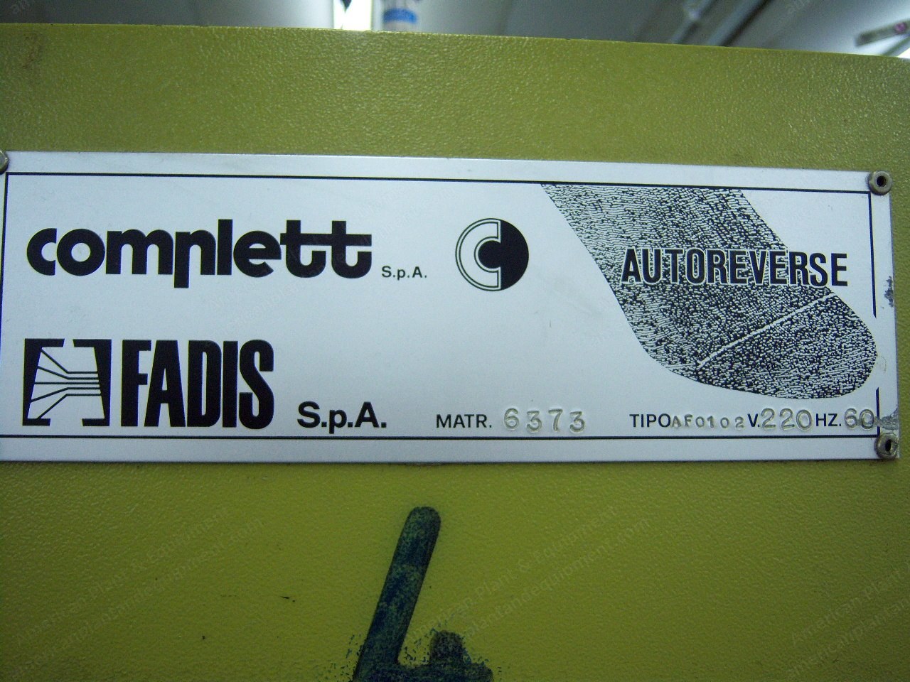 Conticomplett, Fadis, Toe Closing Machine, with Turner