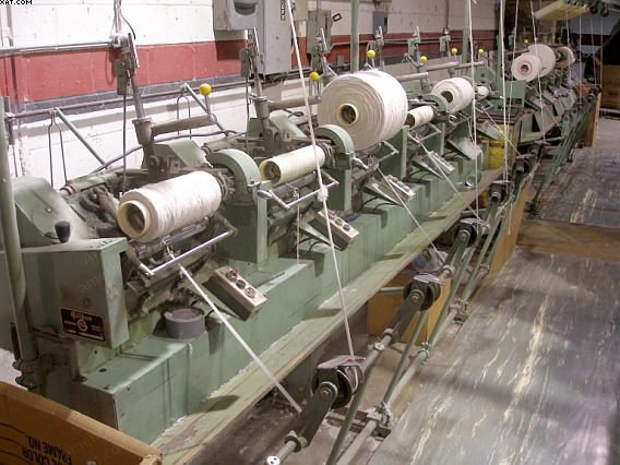 Gilbos, 6 GF-10RD, 1985, 24 Positions, 10" Traverse, 3" Tube, Max 32000 Denier