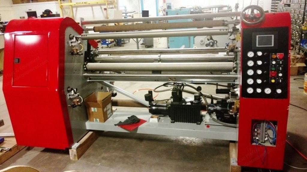 Dusenbery, Model 635 BL, Width 62", Duplex Rewind, 7.5 HP