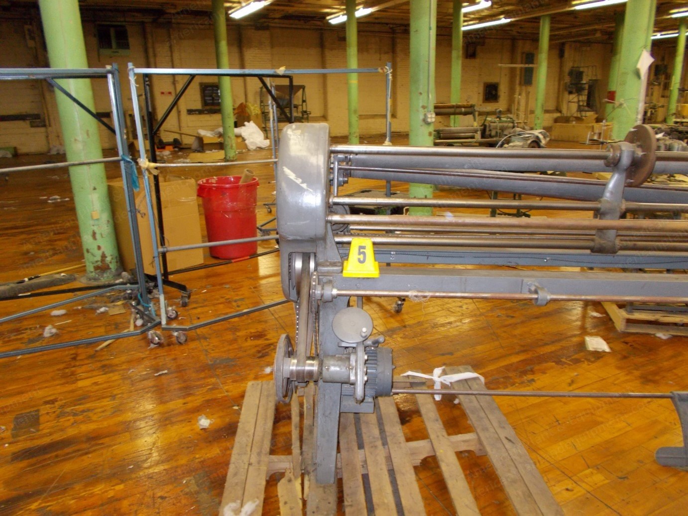 Utica, 92" Baloney Slitter, 12" Blade Diameter, 2 HP, 6 to 72" Cutting Length