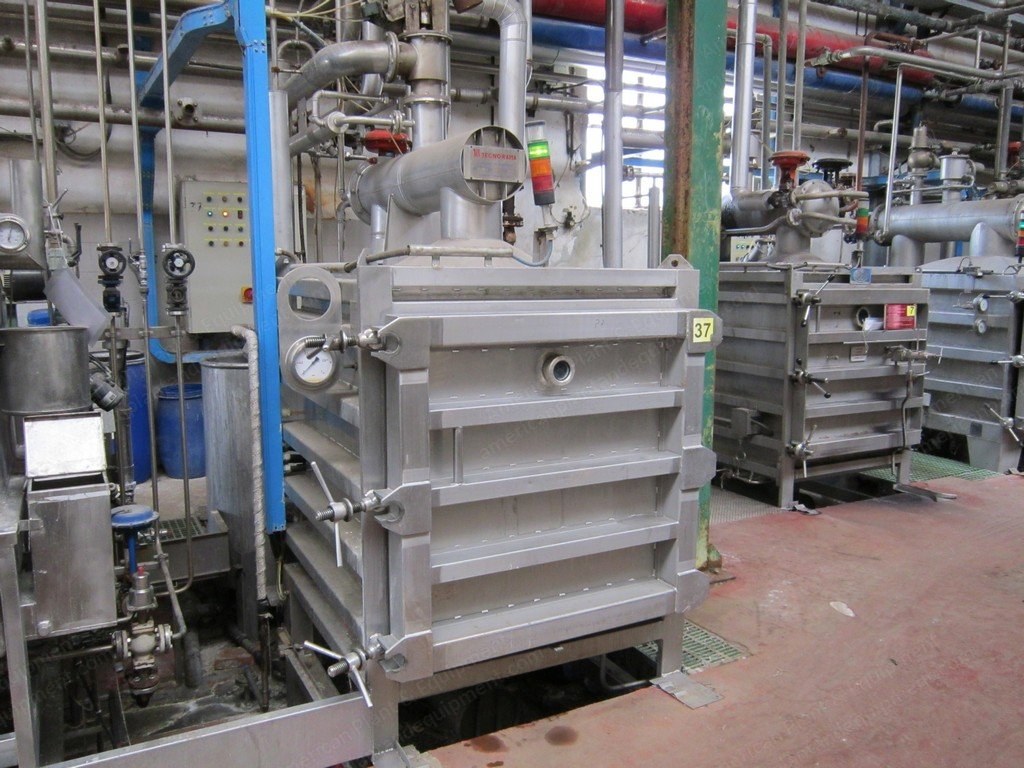 Tecnorama-Obem, MBC 85, 1986, Hanks Cabinet Dyeing Machine, 85 kg Capacity, Static Pressure