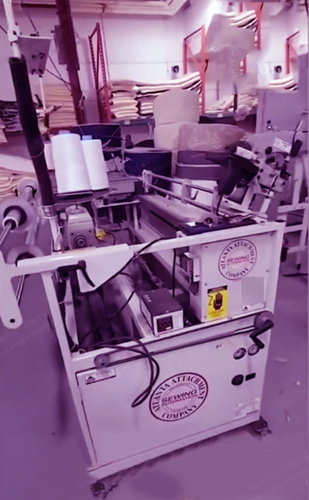 Atlanta Attachment, Double Serger Border Machine