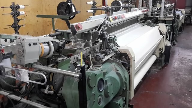 Picanol, GTX, 1996, 1900mm Width, 20 Shafts, Staubli 2688, 4 Weft Feeders