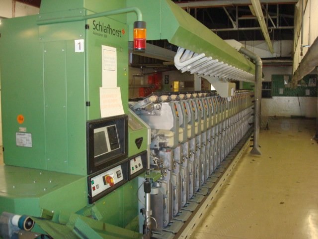 Schlafhorst, Autoconer 338, 2000, 30 Winding Heads, 6" Traverse, Uster Quantum Clearer
