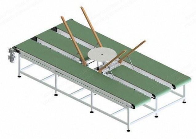 NovaStar, MA169, New, Mattress Inspection Belt Conveyor Table, 1800x4600mm, 1.1 kW