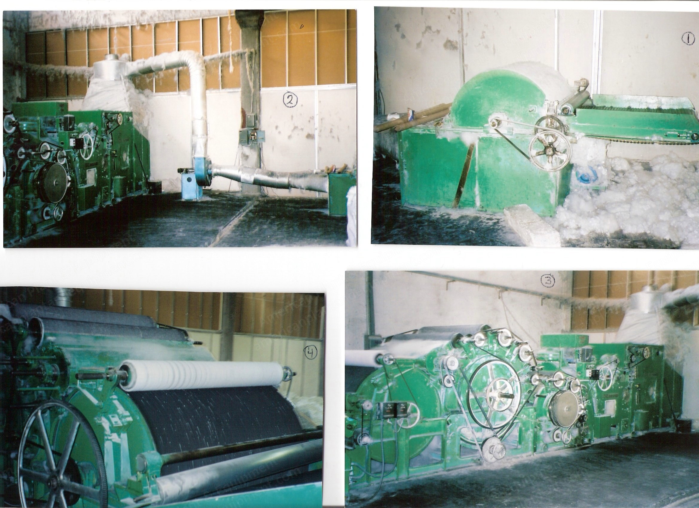 Rando / Autefa / James Hunter, Polyester Wadding Production Lines, 3100mm Working Width