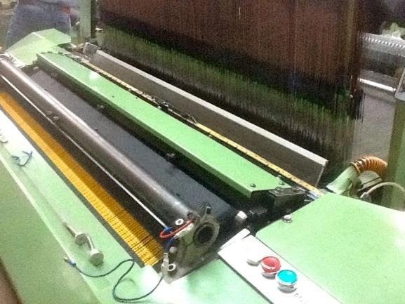 Mueller, MBJ2, 1992, Label Jacquard Looms, 1152 Hooks, 8 Feeders, 50 Hot Slit Cutters