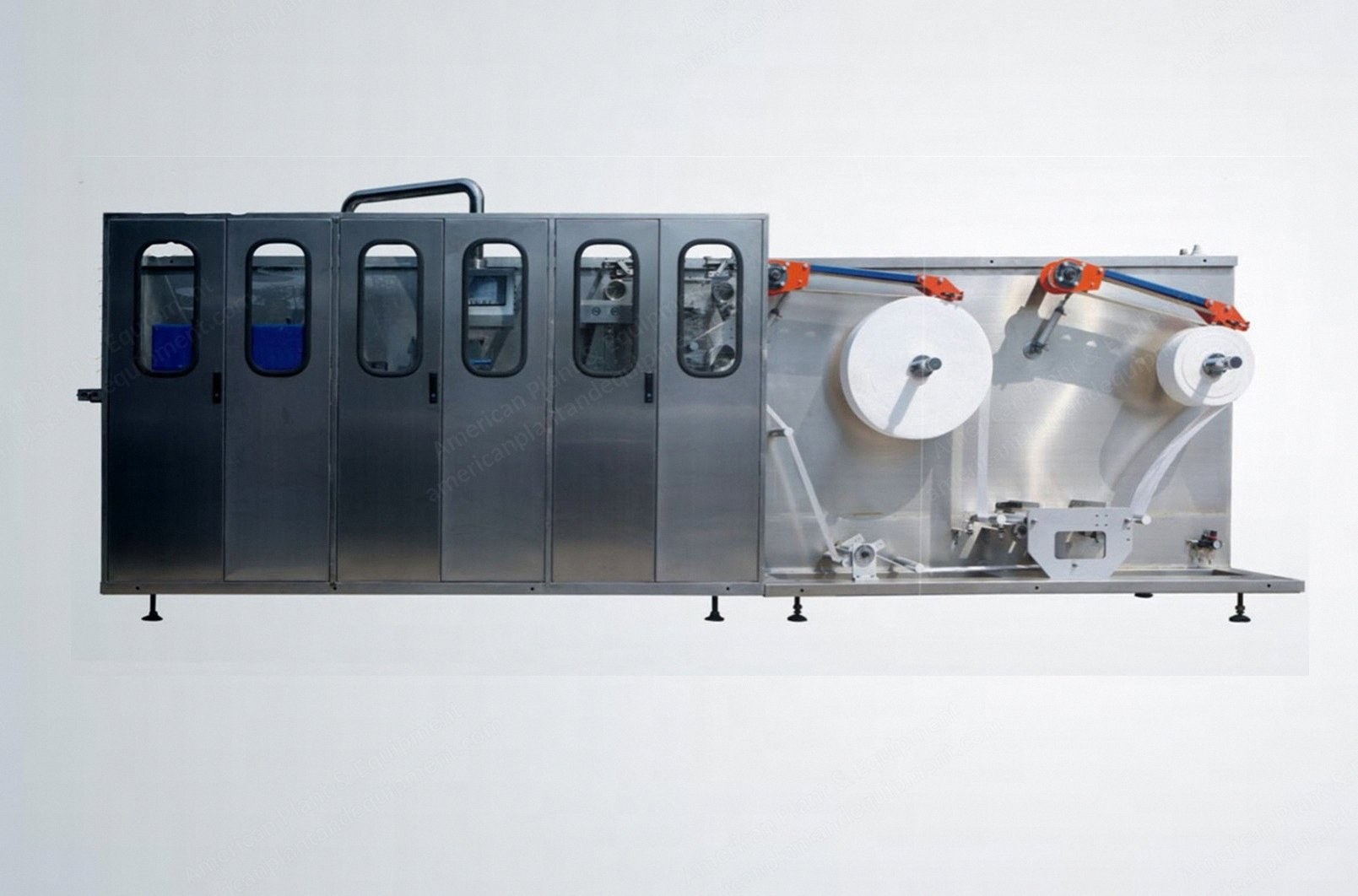 NovaStar, WP140, Automatic Single Tissue Flat Type Wet Wipes Machine, 80-250 bags/min, 220V