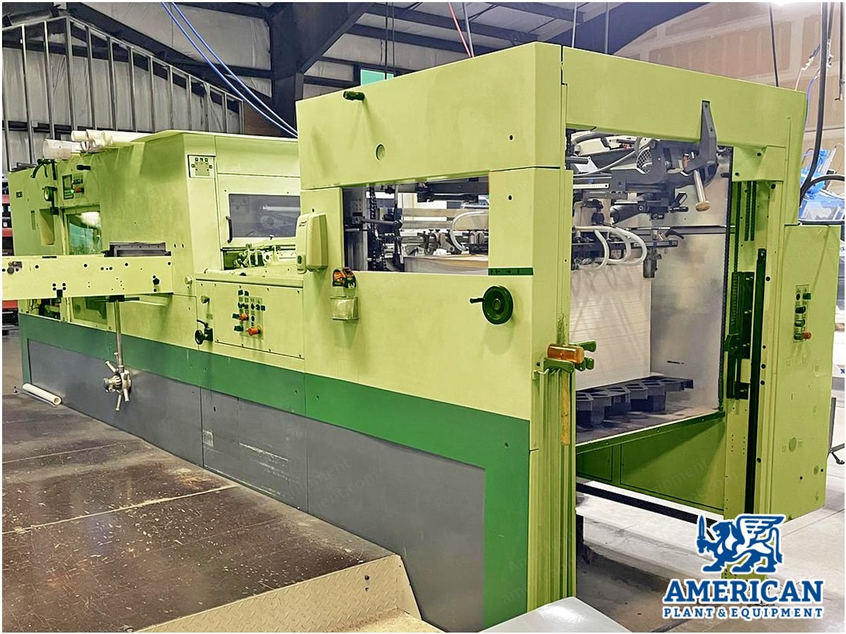 Bobst, SP-102E-II, 2002, 1020x720mm, 250 Ton, 7500 Sheets/Hour