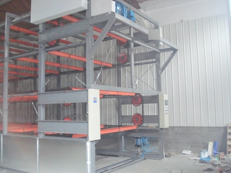 NovaStar, WS106, Warp Beam Storage Carrousel, Capacity 100-150 Beams, 4 Layers, PLC Control