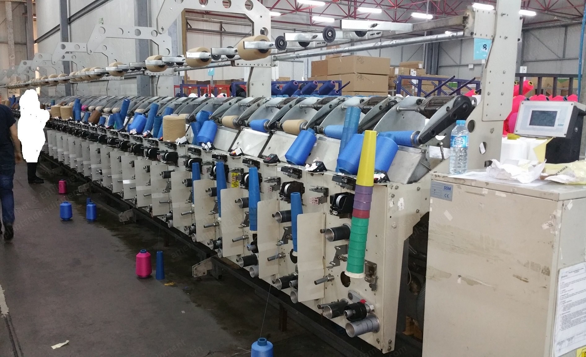 SSM, DP2-C, 2000, Yarn Punching Machine, 40 Spindles