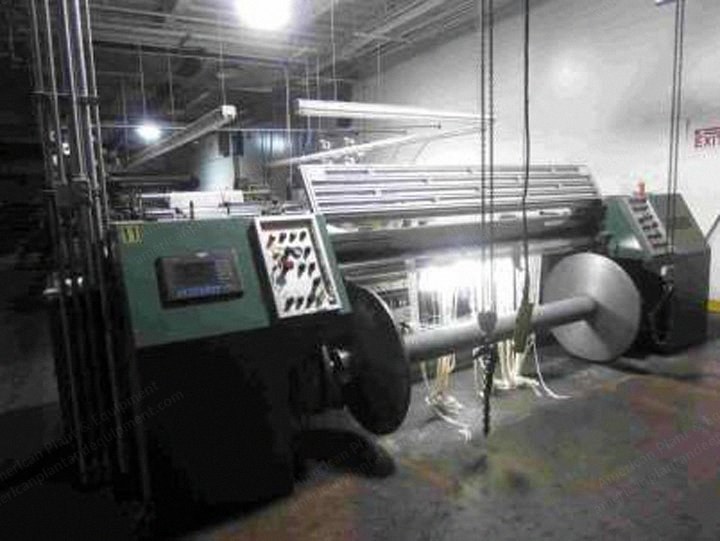 Ira L. Griffin Rebeamer, 20 Positions, 72" Max Beam Width x 40" Head Diameter, 112" Delivery Roll