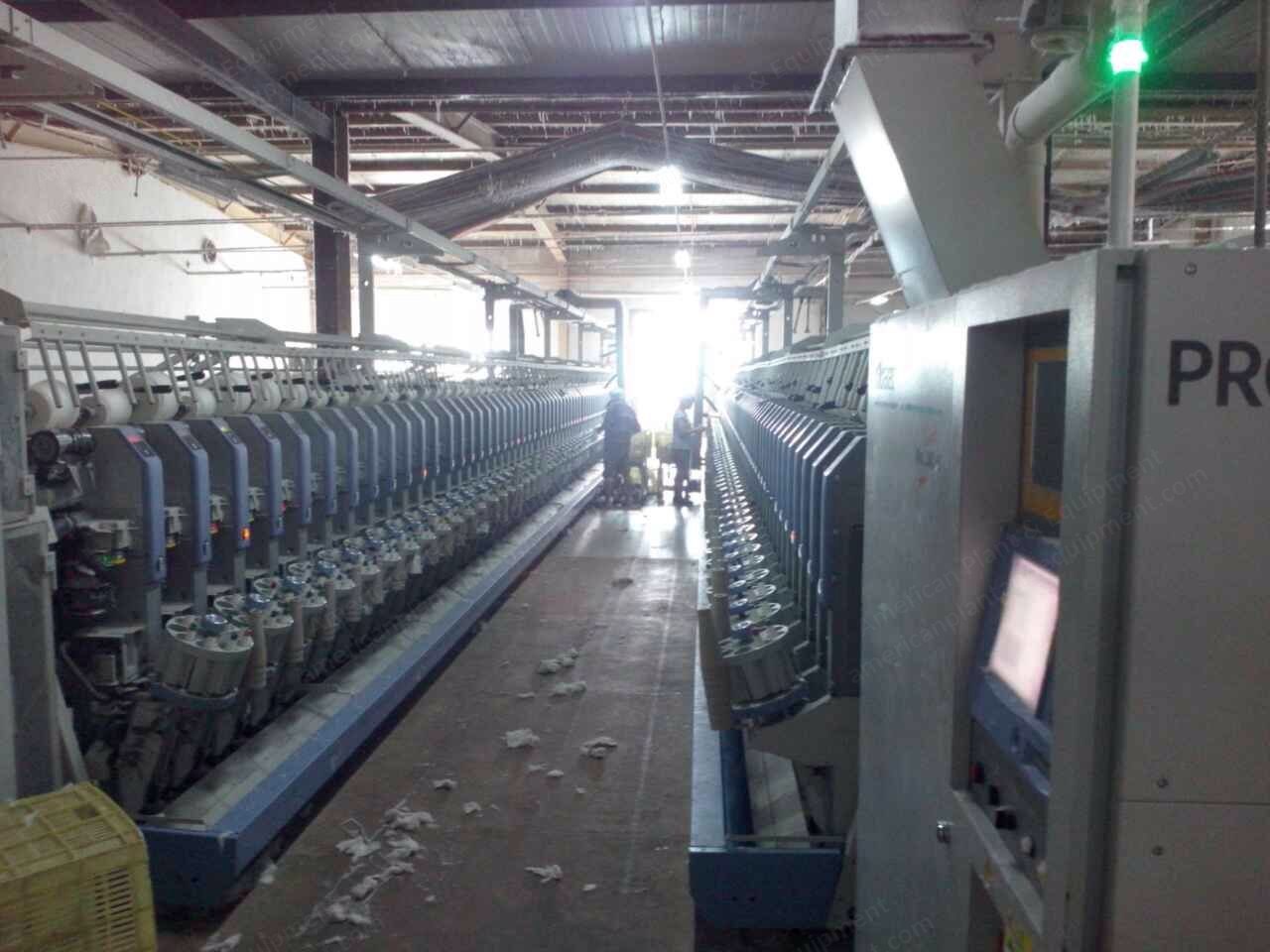 Murata, 21C, 2011/2012, Autoconer, 60 Spindles, Zenith Yarn Clearer, Waxing Device