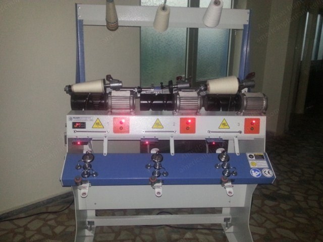 Songul, FSM06, 6 Spindles, 6" Grooved Drum, Waxing Device, Inverter Speed Control