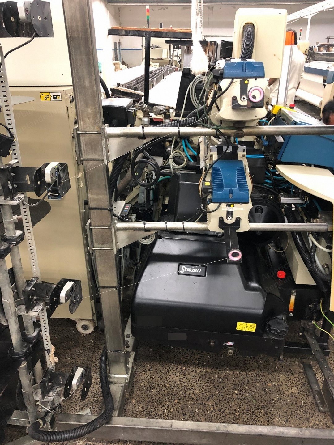 Picanol, Omni Plus 800, 2005, Air Jet Looms, 2800mm to 3400mm Width, 2 Colors, Staubli Cam Motion