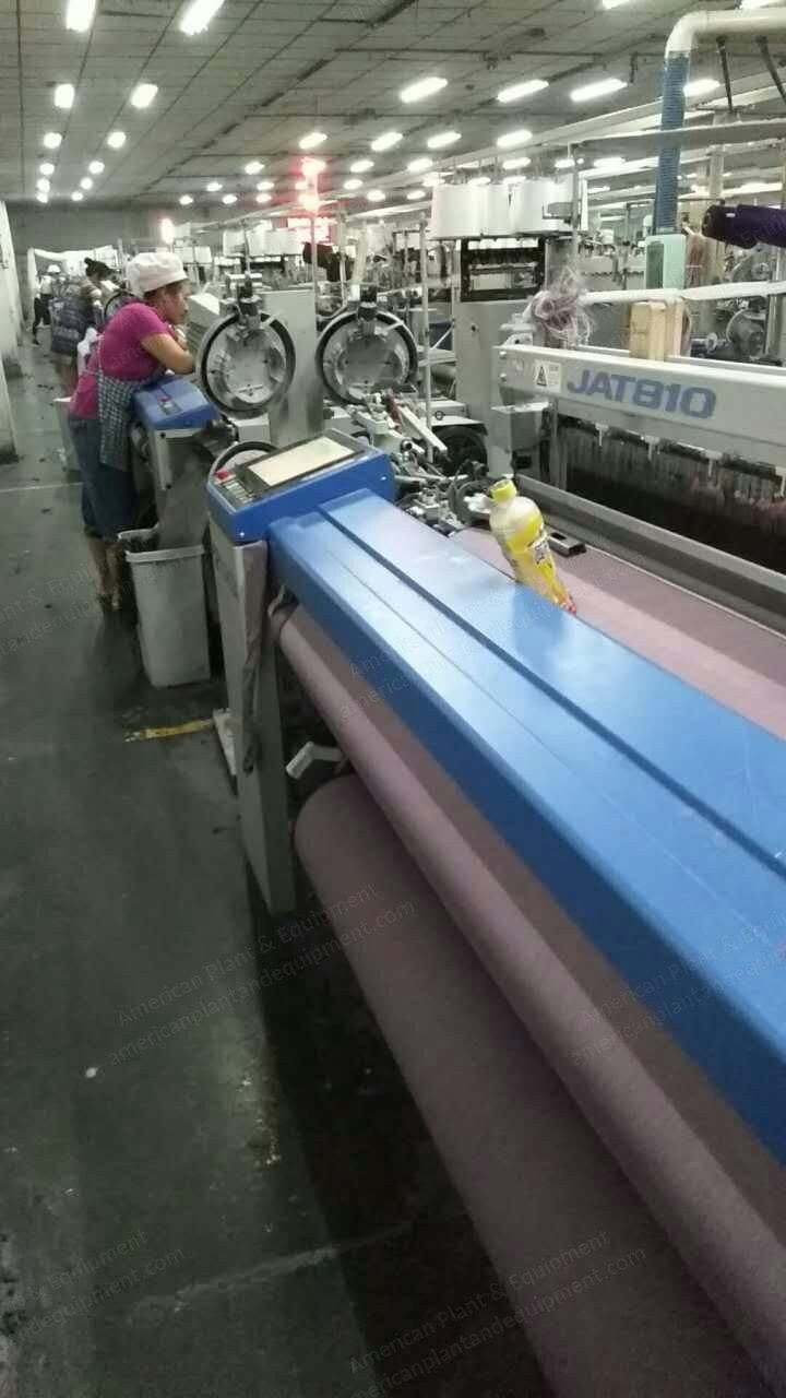 Toyota, T810, 2014, Air Jet Loom, 1900mm Width, Crank Motion