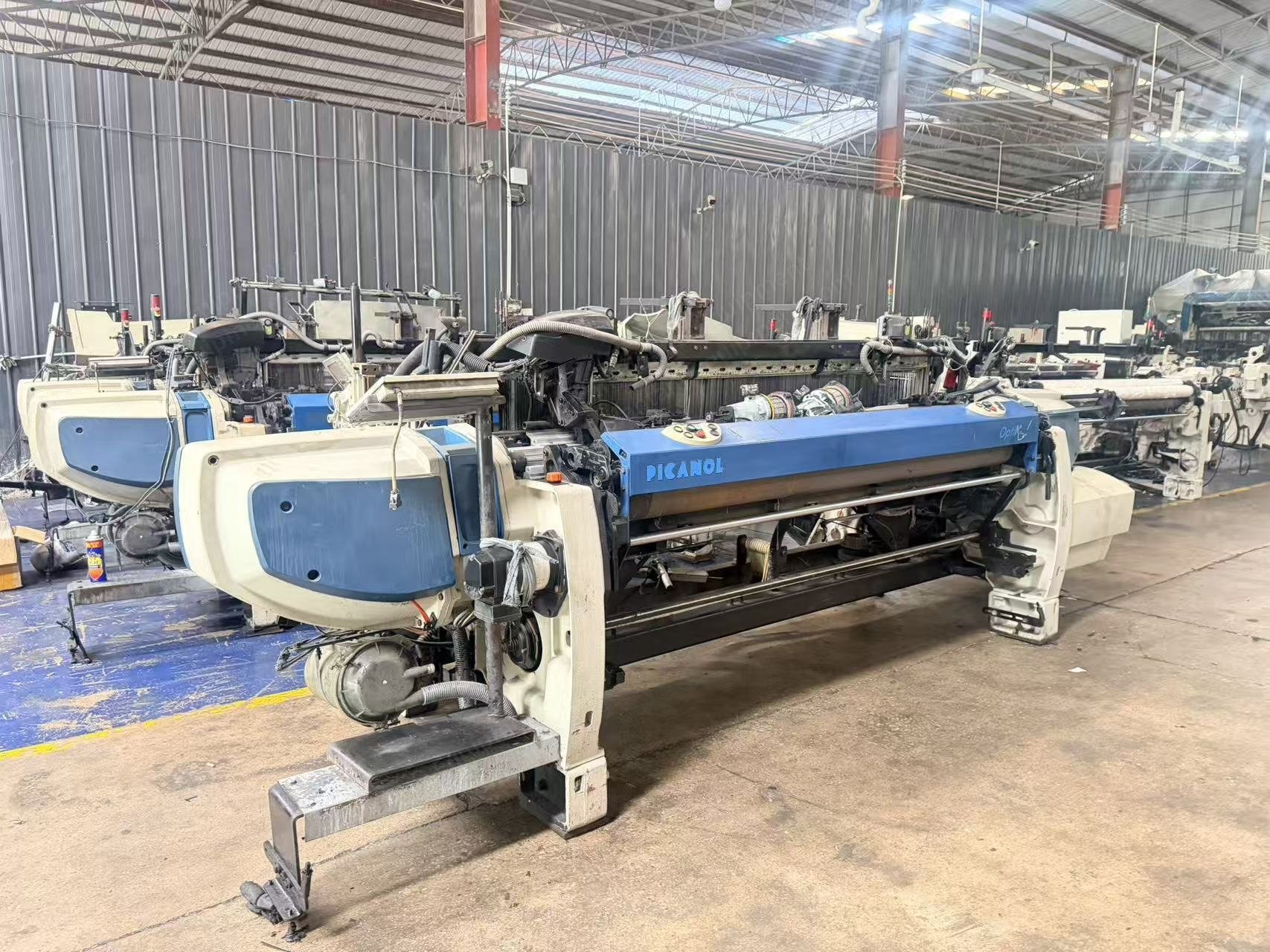 Picanol, Optimax, 2014, Rapier Loom, 2200mm Working Width, Staubli S3020 Dobby, 16 Shafts