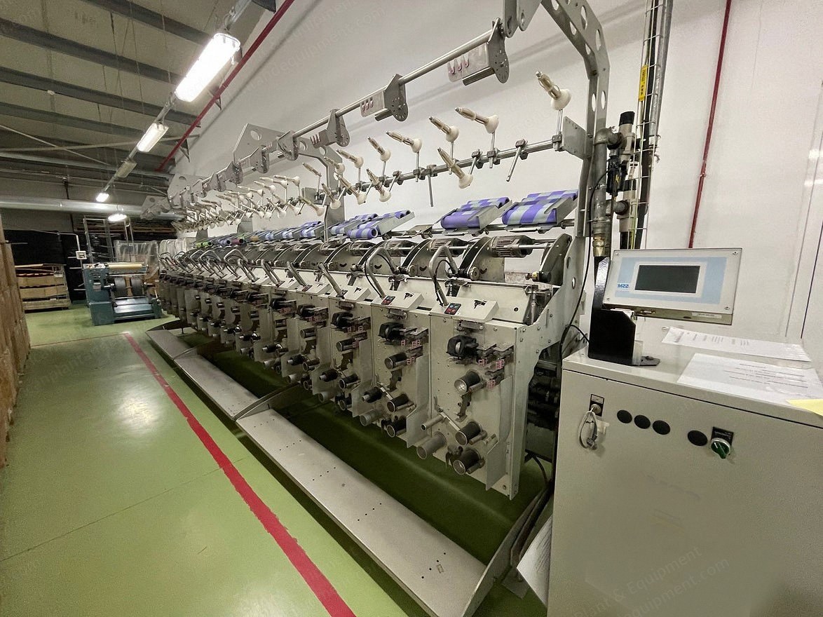 SSM, DP2-3, 2001, Air Covering Machine, 15 Positions, 3 Ply