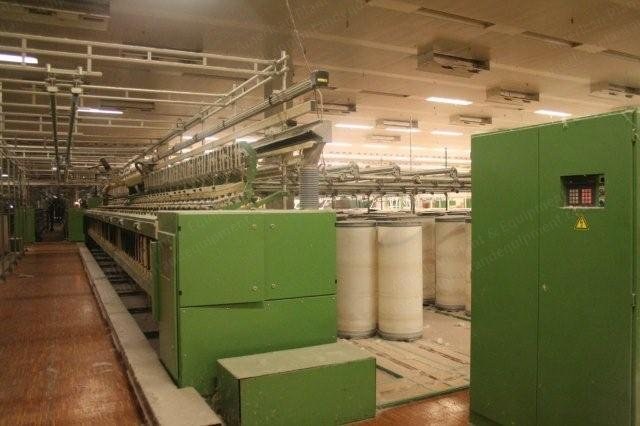 Zinser, 660, Roving Frame, 120 Spindles, SKF PK 1550 Draft, 6x16 Spool
