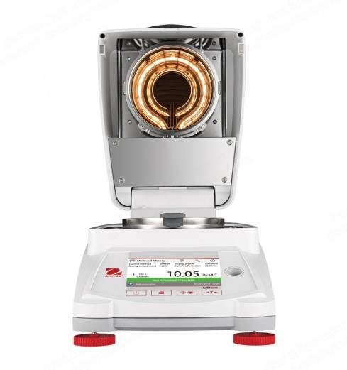 Ohaus, MB Series, Moisture Analytical Balances, 90mm Pan Size, Halogen/IR Heating