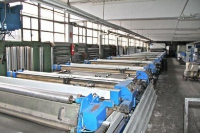 Meccano Tessile, Flat & Rotary Printing Machine, 1850mm, 14 Flat Colors, 3 Rotary Colors, 5 Chamber Gas Dryer