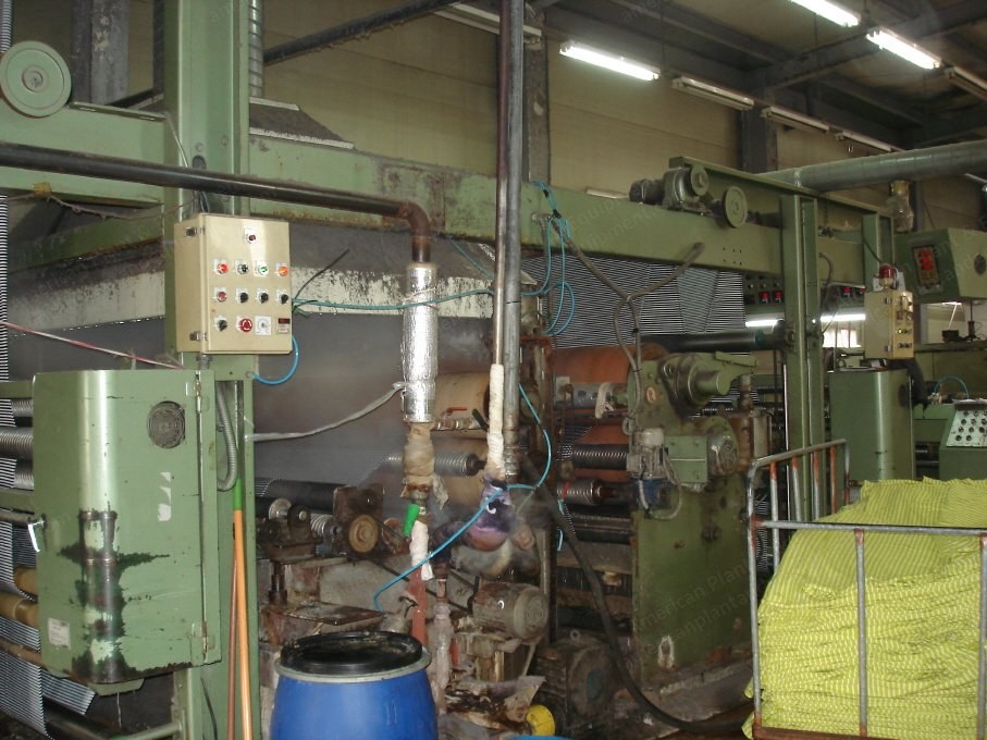 Ilsung Tenter Frame, 2003, 2600mm Roll Width, 8 Chambers, Oil Heated, Horizontal Pin Chain