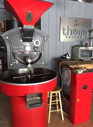 Giesen, W15A, Coffee Roaster with Selkirk TO-2CS321 Thermal Oxidizer, 15 kg Capacity, Natural Gas