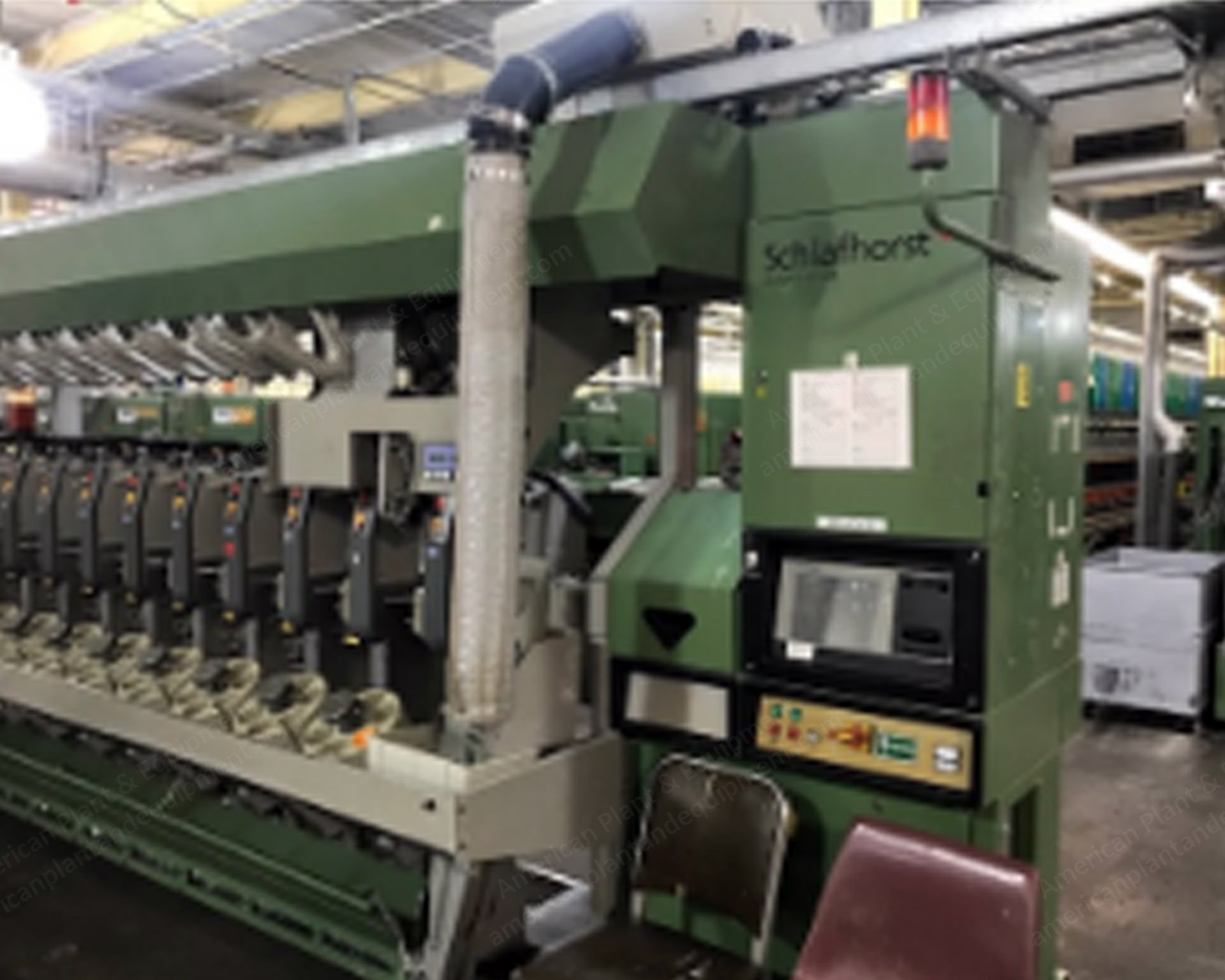 Schlafhorst, 338, 1999, 40 Positions, Loepfe TK940FN Clearers, 170mm Cone Take-up