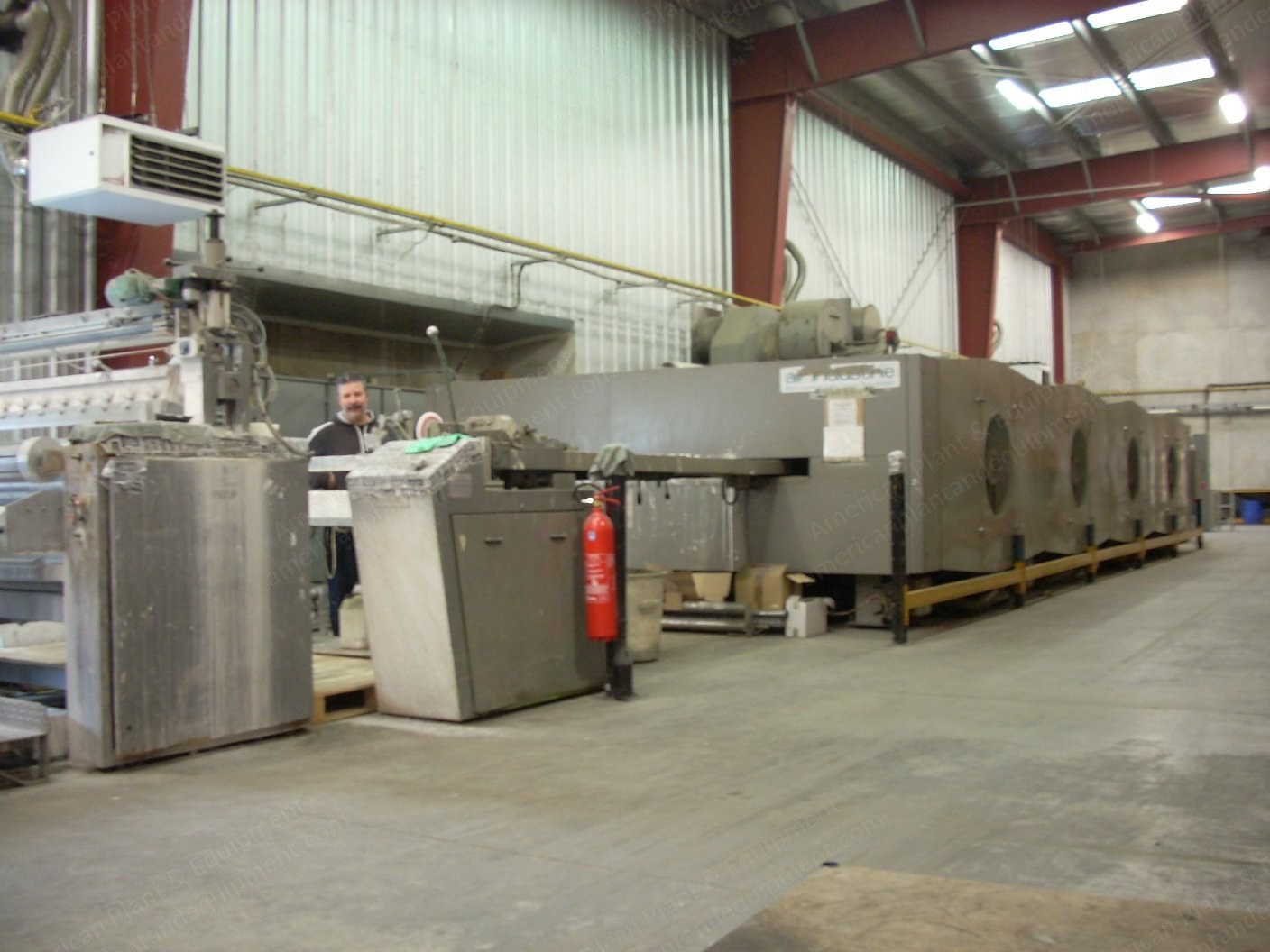 Putz Air Industrie Coating Line, 1992, 2400mm Working Width