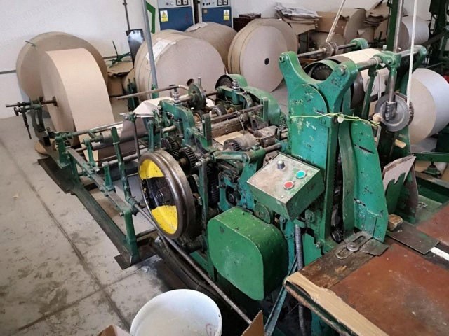 Windmoeller & Hoelscher, Crossbottom Paper Bag Making Machines, 3-Machine Package, 1kg to 15kg Capacity