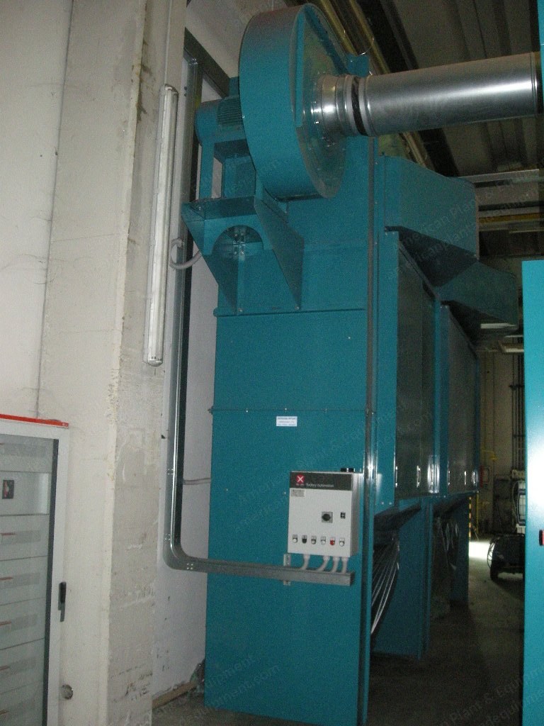 Lafer, GRI 228, 2008, Double Raising Machine, 2400mm Working Width, Filter Suction System
