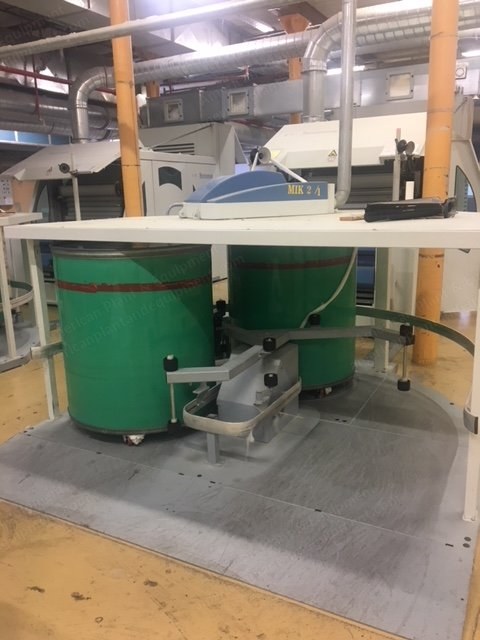 Trutzschler, TC 03, 2007, Working Width 1000mm, Cans 1000x1200mm, 3 Licker-in
