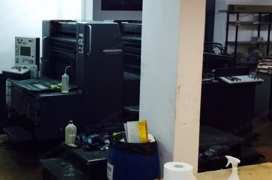 Heidelberg, SM 74-2, 1998, 2 Colors, 52x74cm, Straight Machine
