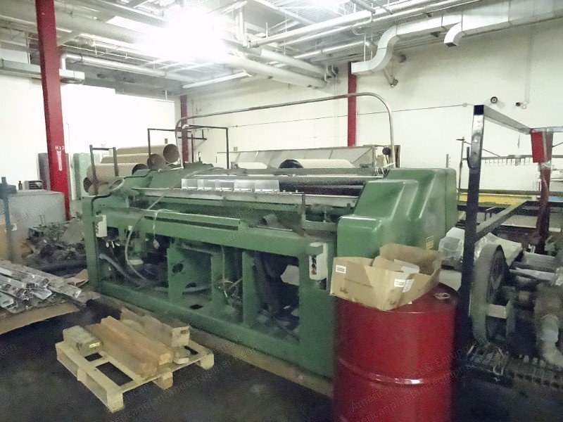West Point Sizing Slasher, 108" (2740mm) Width, 9 Drying Cans, 1 Size Box