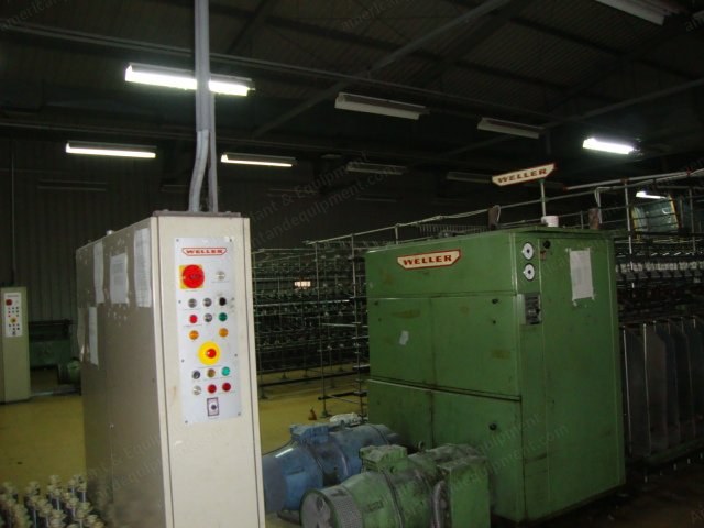 Weller, Ring Twisting Machines, 1985, 78 Spindles, 140mm Ring Dia.