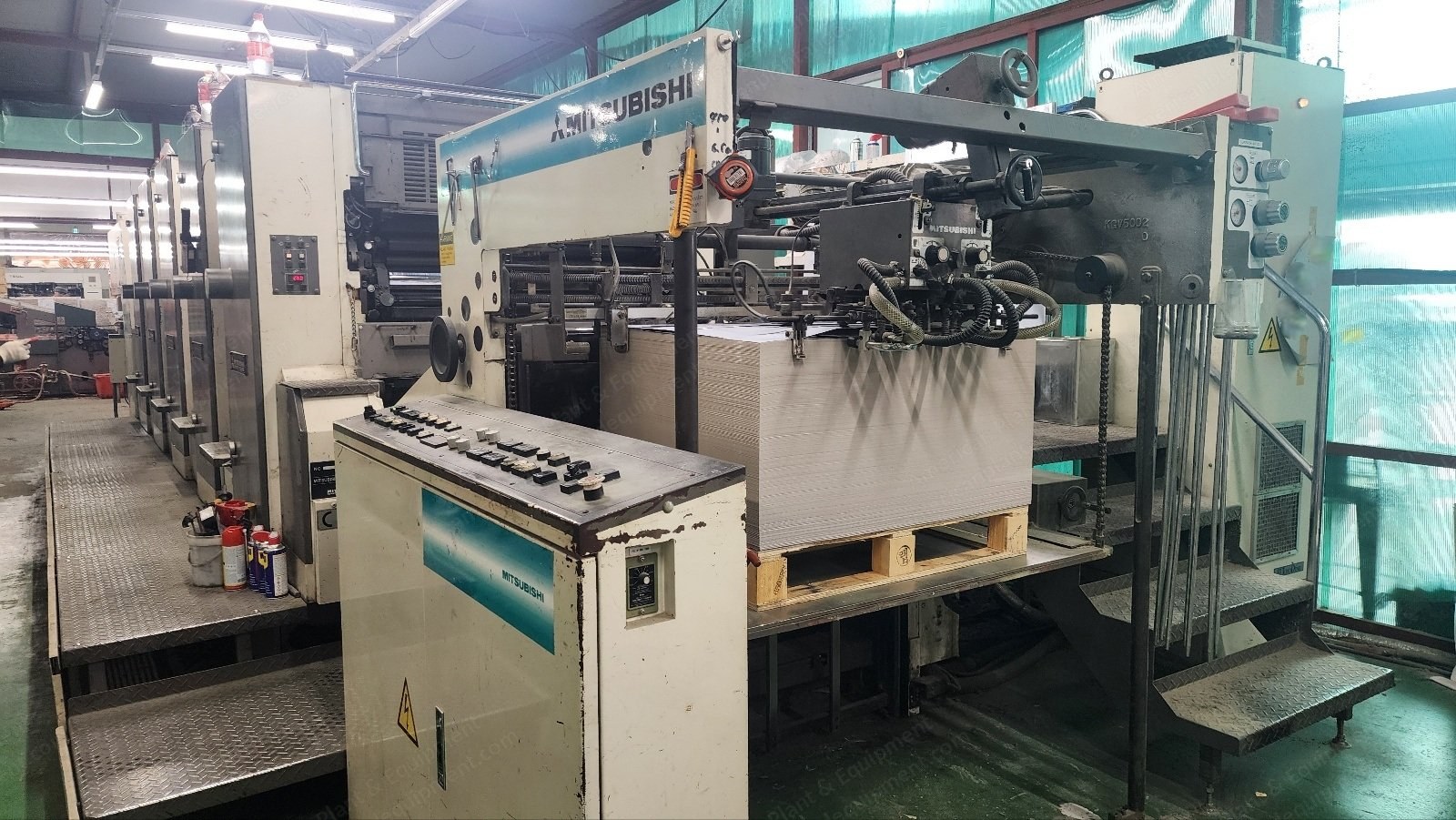 Mitsubishi, 3H5, 1998, 5 Colors, 1020x720mm, Offset Press
