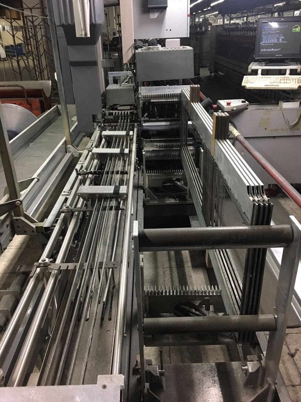 Staubli, Delta 200, 1996, Drawing-In Machine, J-Type, Width 2800mm, Double Frame Table