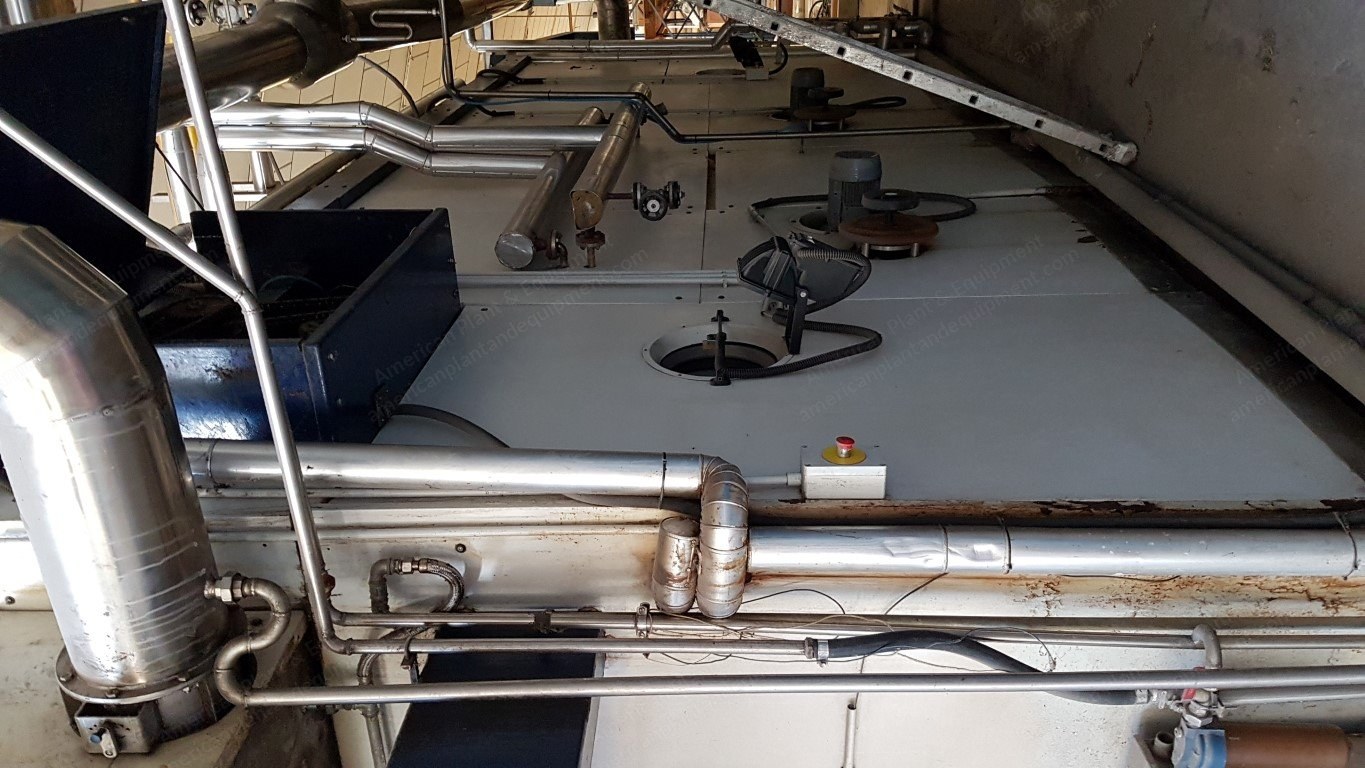 MS Steamer, 2001, 2000mm Width, 120m Capacity, High Temperature