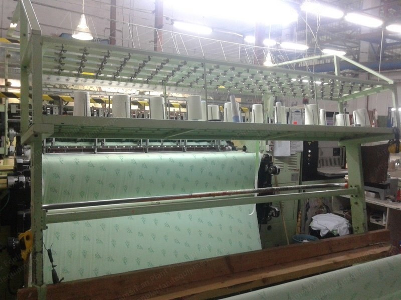 Meca, Techna TK 75, 1998, Automatic Quilting Machine, Width 1950mm, 900 rpm